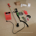 1.75KW power and 5 kgs weight grass cutter machine two poles